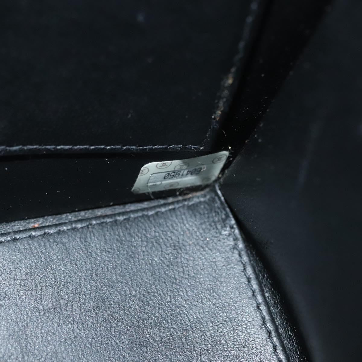 Chanel Vintage CC Lock Pocket Chain Tote Patent, BLACK, PATENT_LEATHER, Handbag