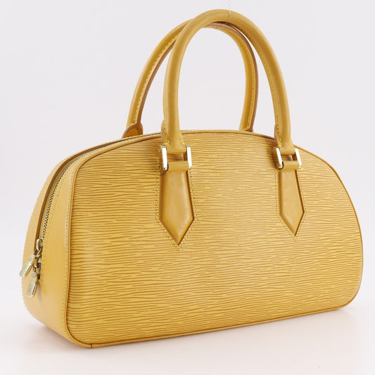 Louis Vuitton Jasmin Bag Epi Leather, YELLOW, LEATHER, Handbag