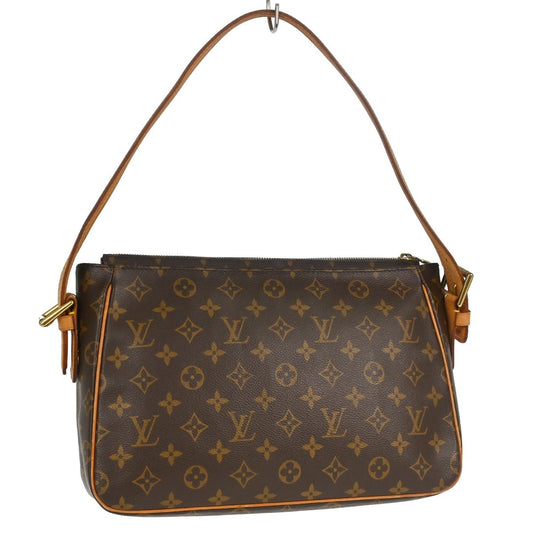 Louis Vuitton Viva Cite Handbag Monogram Canvas, Brown, Canvas, Shoulder Bag