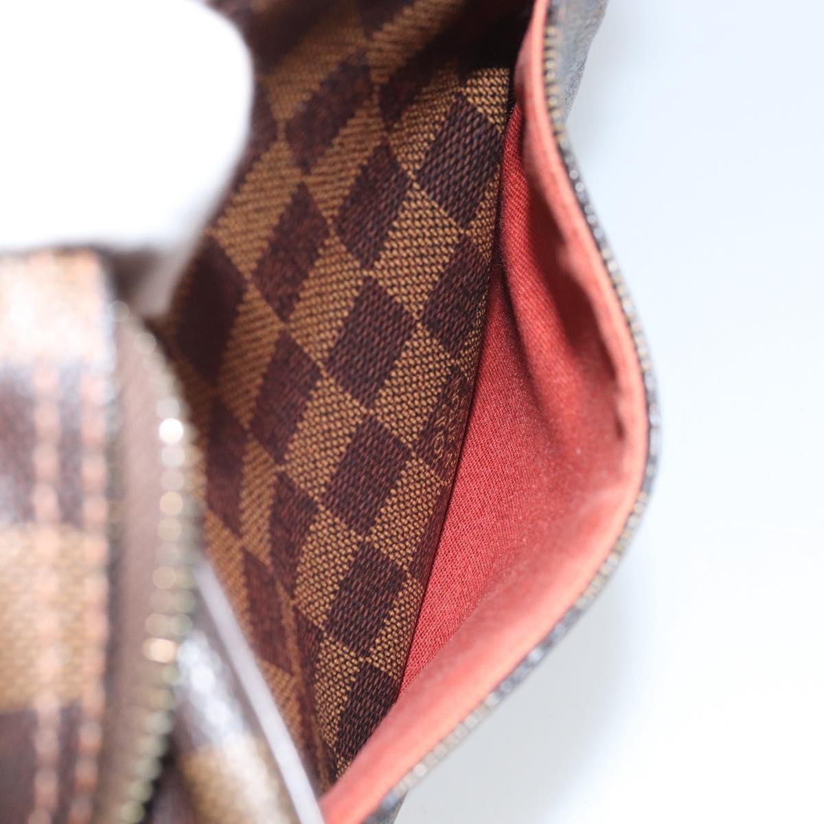 Louis Vuitton Olav Handbag Damier, BROWN, CANVAS, Shoulder bag