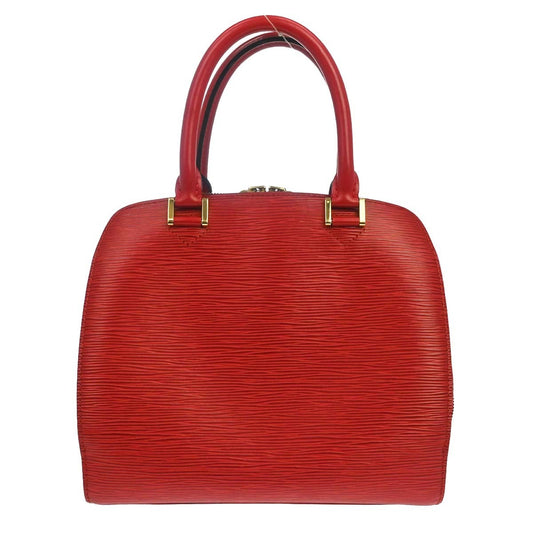 Louis Vuitton Pont Neuf Handbag Epi Leather, Red, Leather, Handbag