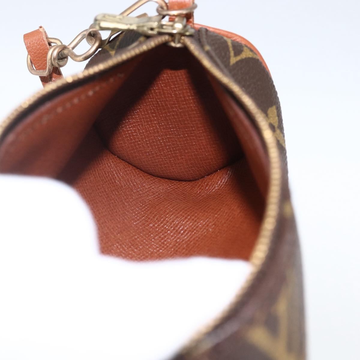 Louis Vuitton Papillon Pochette Monogram Canvas, BROWN, CANVAS, Clutche & pouche