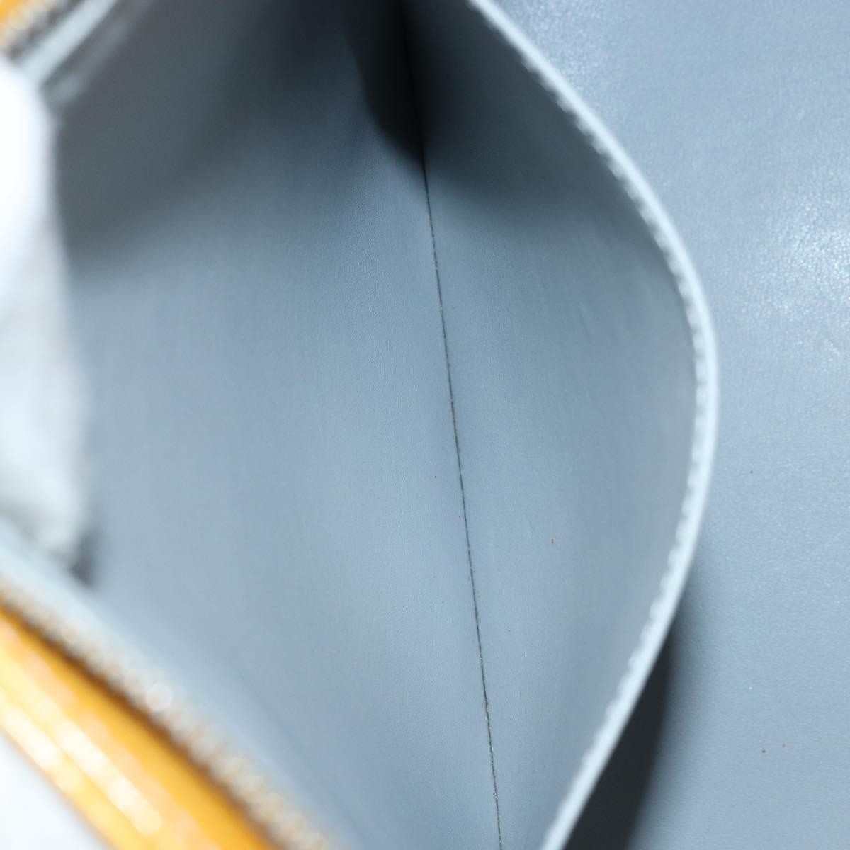Louis Vuitton Houston Handbag Monogram Vernis, GRAY, PATENT_LEATHER, Tote bag