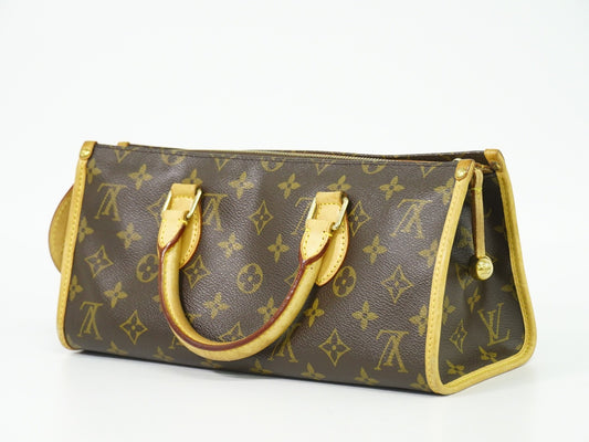 Louis Vuitton Popincourt Handle Bag Monogram Canvas, BROWN, CANVAS, Handbag