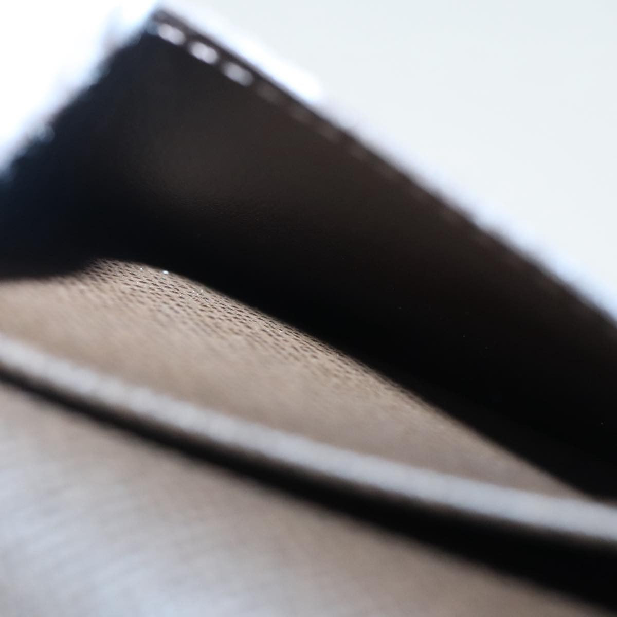 Louis Vuitton Envelope Business Card Holder Taiga Leather, BROWN, LEATHER, Card Holders