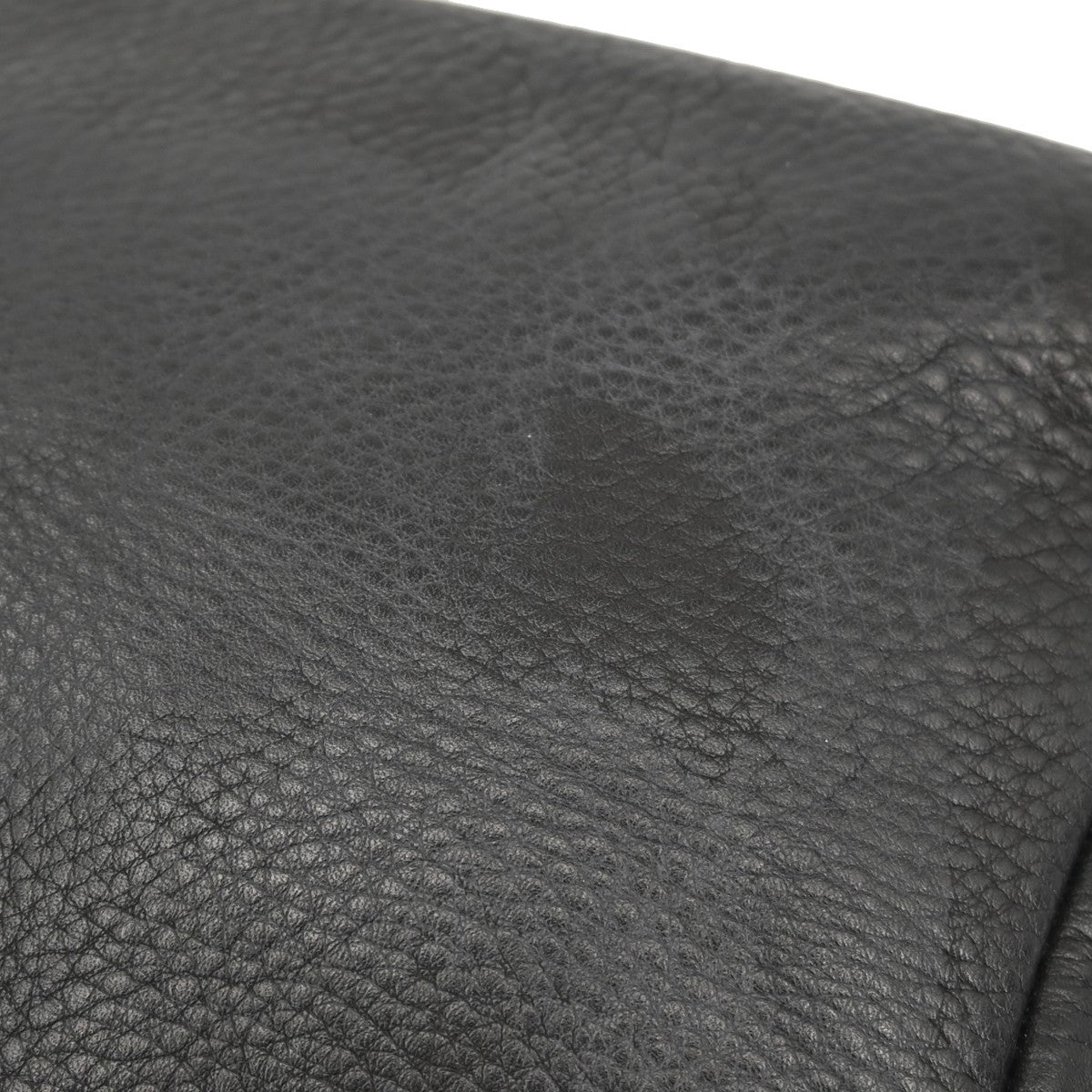 Salvatore Ferragamo Gancini Shoulder Bag Leather, Black, Leather, Shoulder Bag