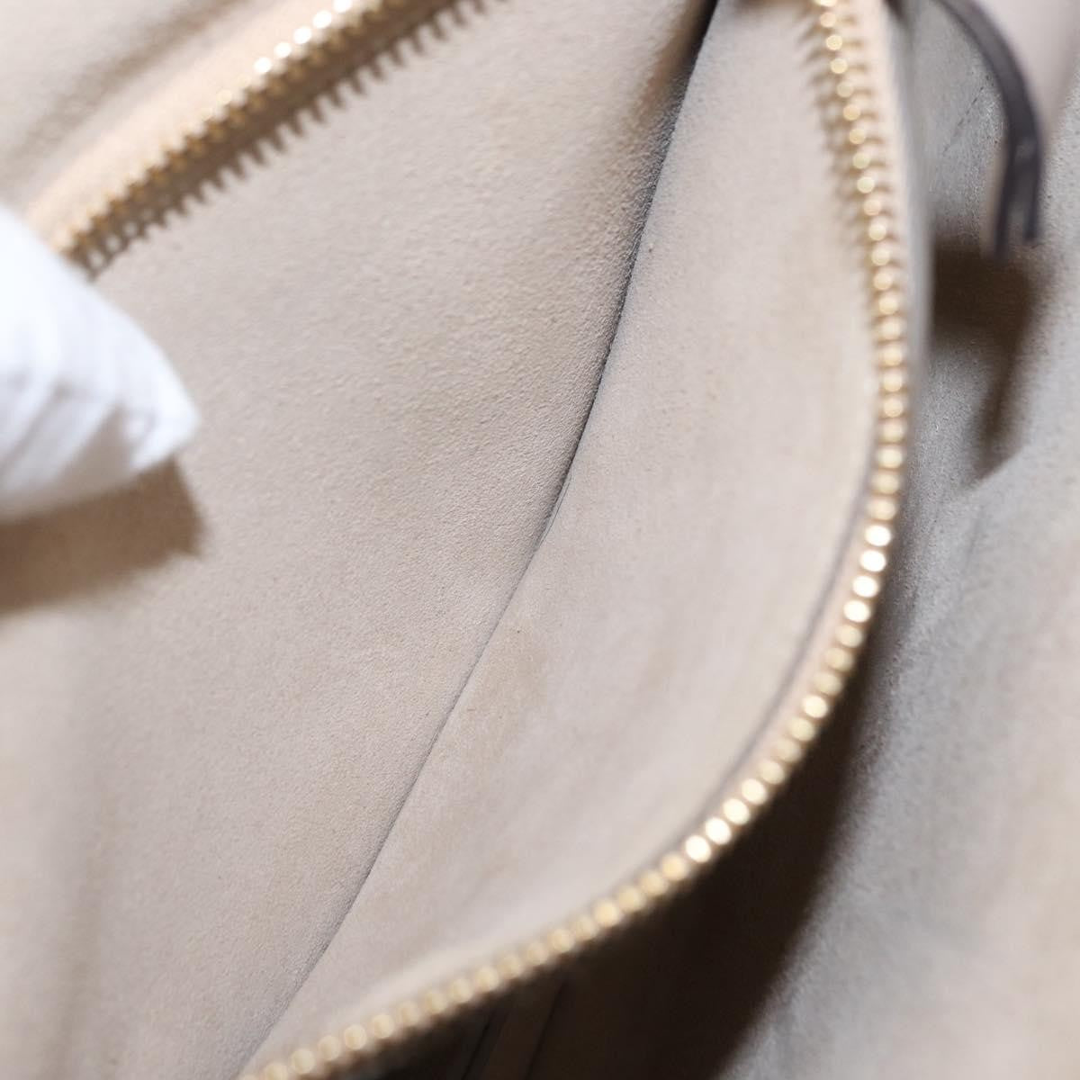 Chloe Faye Shoulder Bag Leather and Suede, BEIGE, SUEDE, Shoulder bag