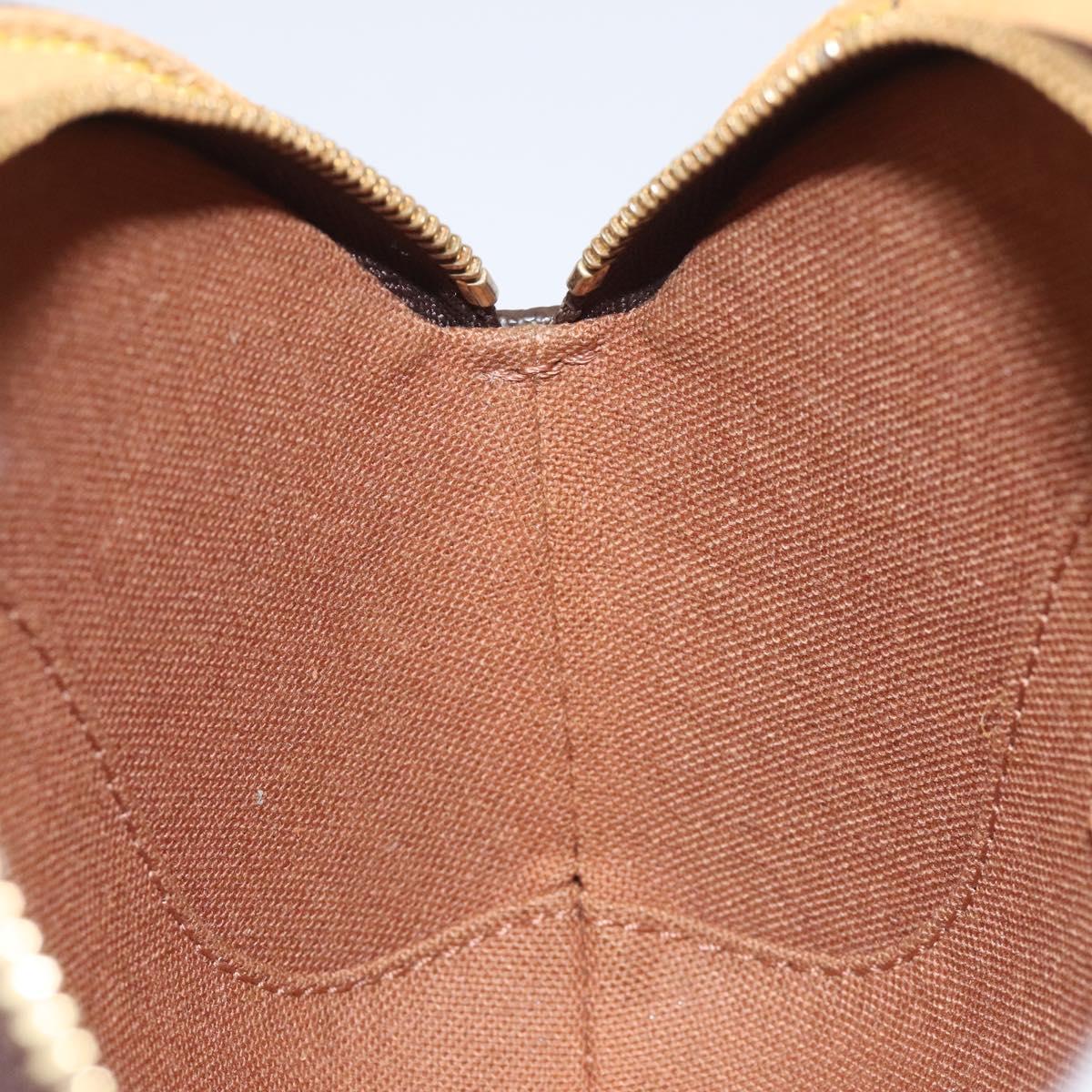 Louis Vuitton Ellipse Wristlet Clutch Monogram Canvas, BROWN, CANVAS, Clutche & pouche