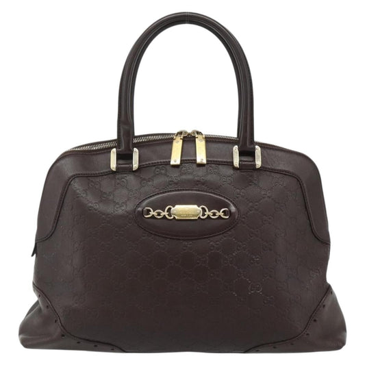 Gucci Guccissima Shoulder bag, Brown, Canvas, Handbag