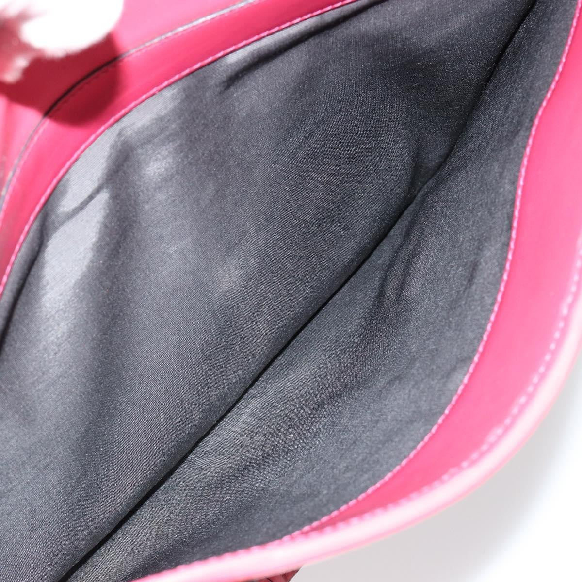 Loewe Amazona Bag Patent, Pink, Patent Leather, Handbag