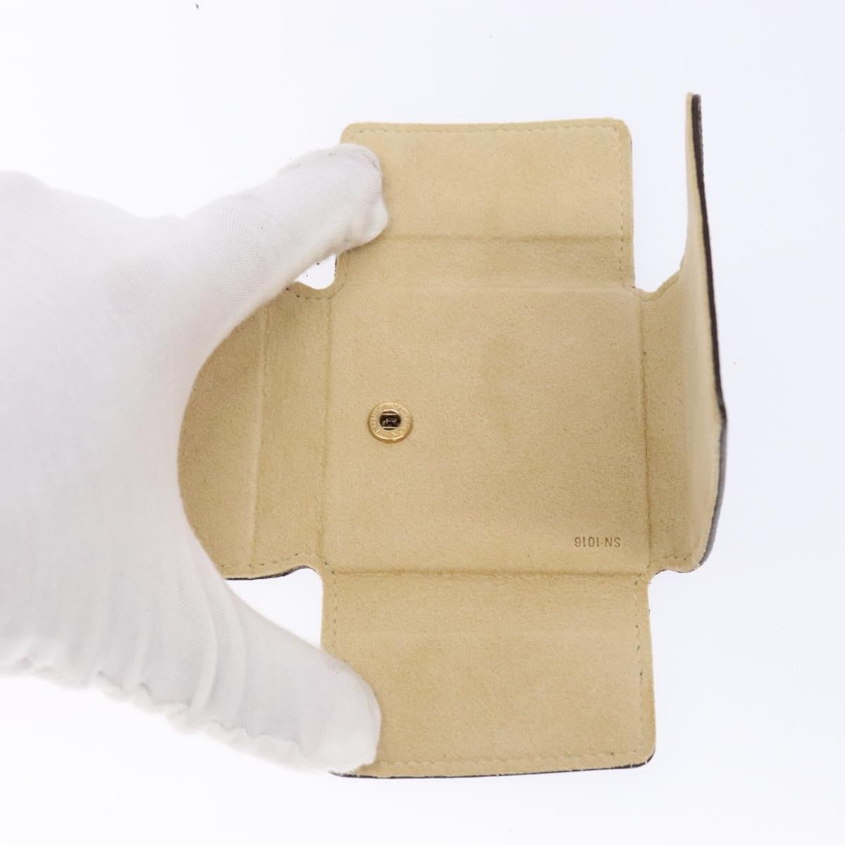 Louis Vuitton CASE JEWELRY BOX Canvas, BROWN, CANVAS, Wallets