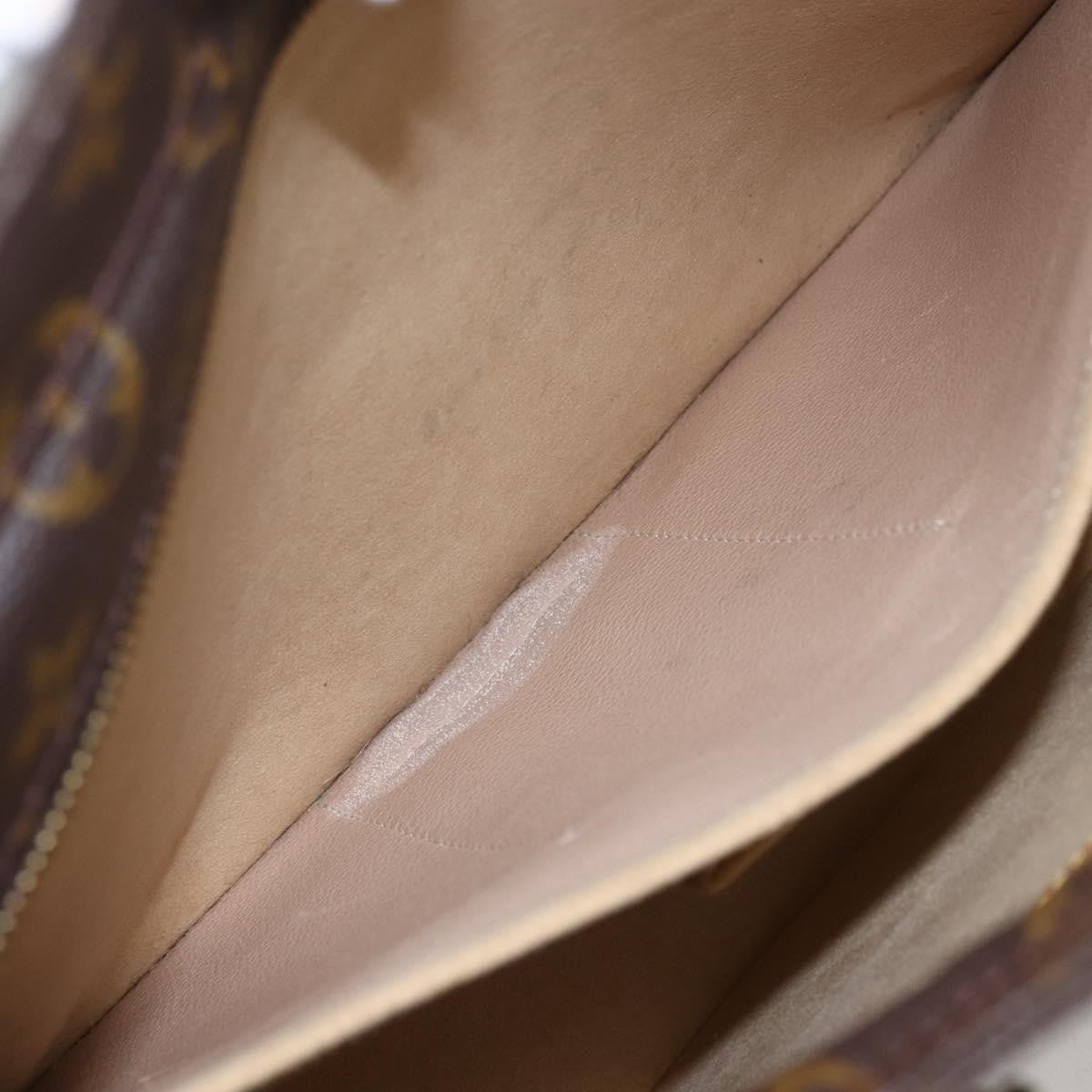 Louis Vuitton Luco Handbag Monogram Canvas, BROWN, CANVAS, Tote bag