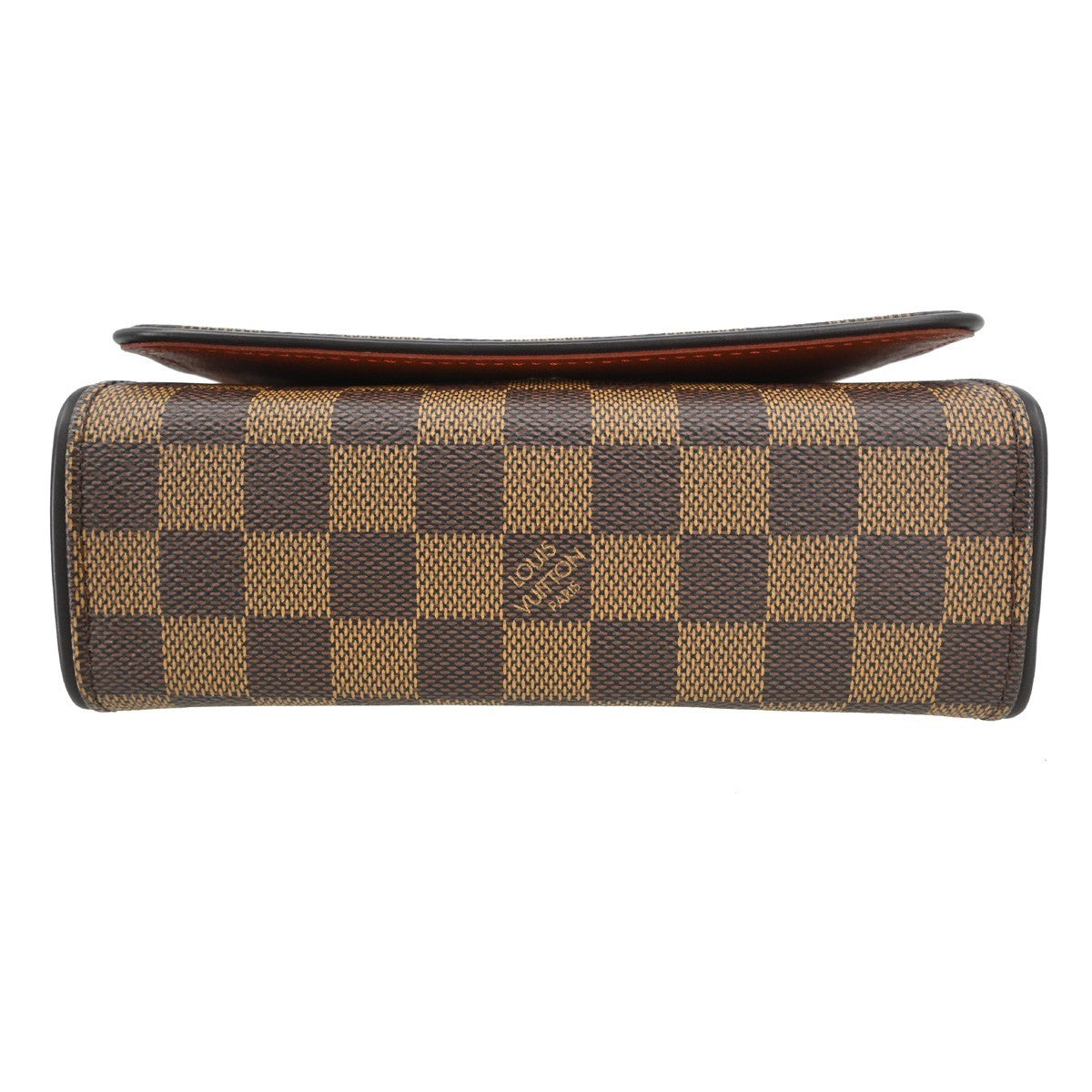 Louis Vuitton Tribeca Carre Handbag Damier, Brown, Canvas, Handbag