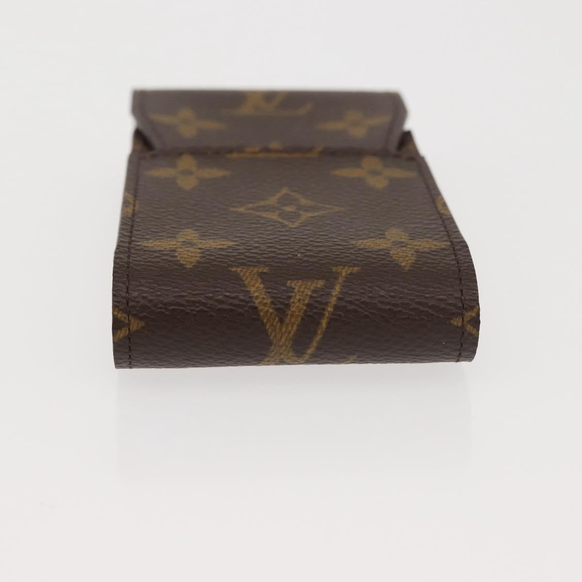 Louis Vuitton Etui Cigarette Case Monogram canvas, BROWN, CANVAS, Toiletry Case