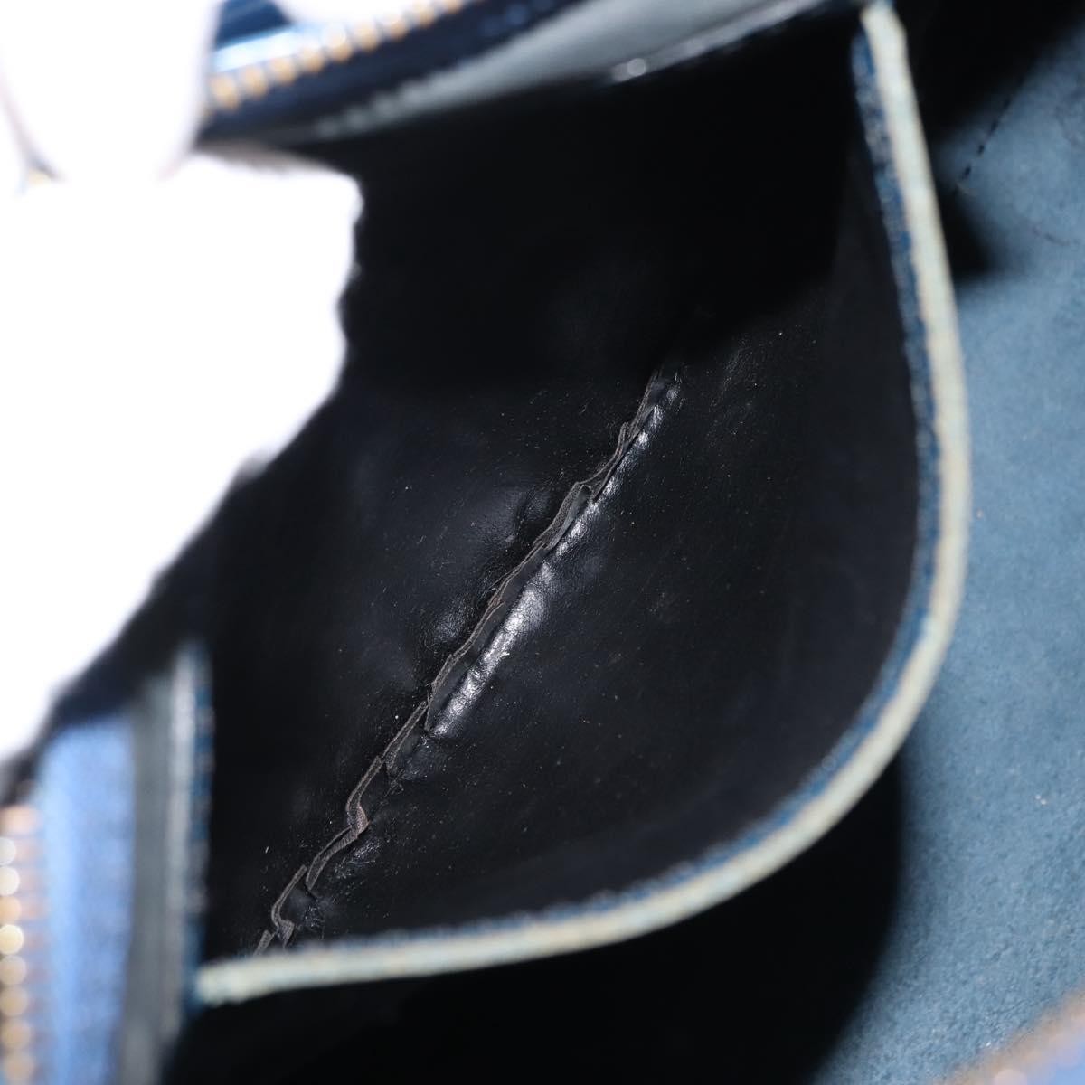 Louis Vuitton Speedy Handbag Epi Leather, BLUE, LEATHER, Handbag