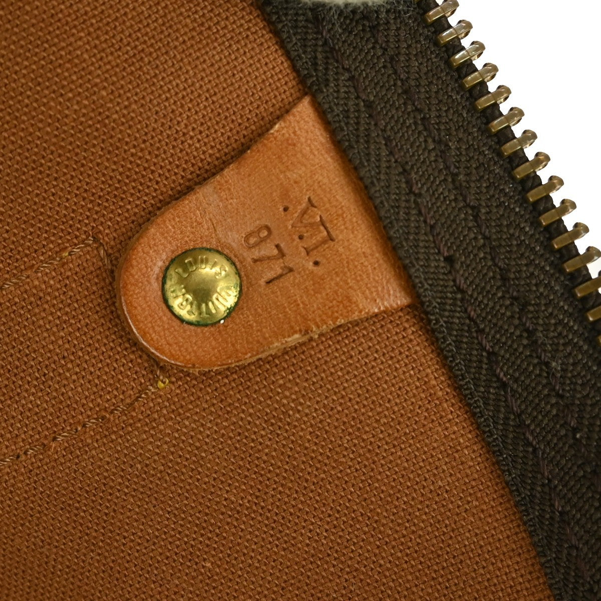 Louis Vuitton Keepall Bag Monogram Canvas, BROWN, CANVAS,LEATHER, Handbag