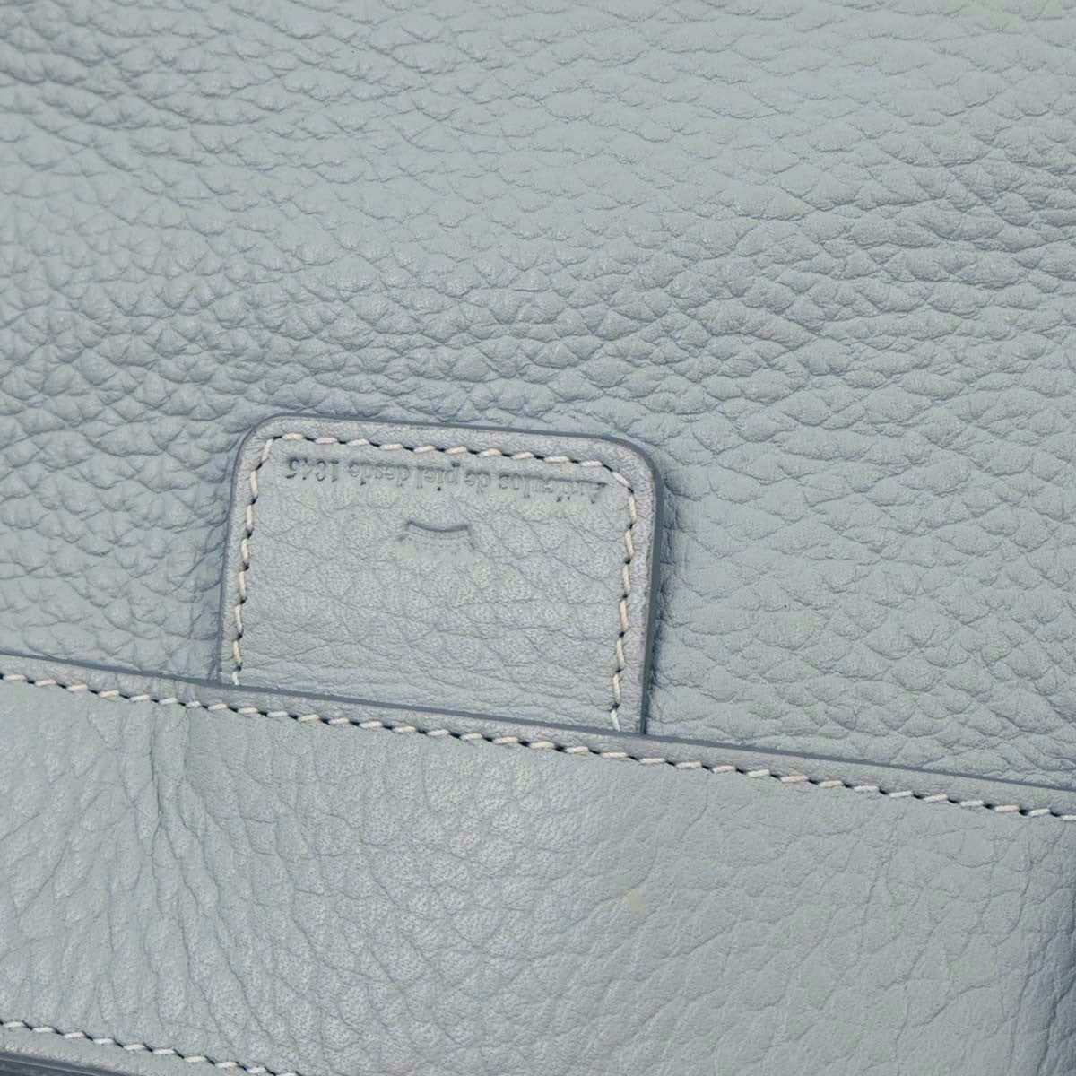 Loewe Fusta Totebag Leather, BLUE, LEATHER, Tote bag