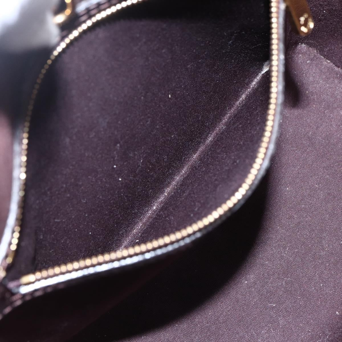 Louis Vuitton Avalon Handbag Monogram Vernis, PURPLE, PATENT_LEATHER, Tote bag