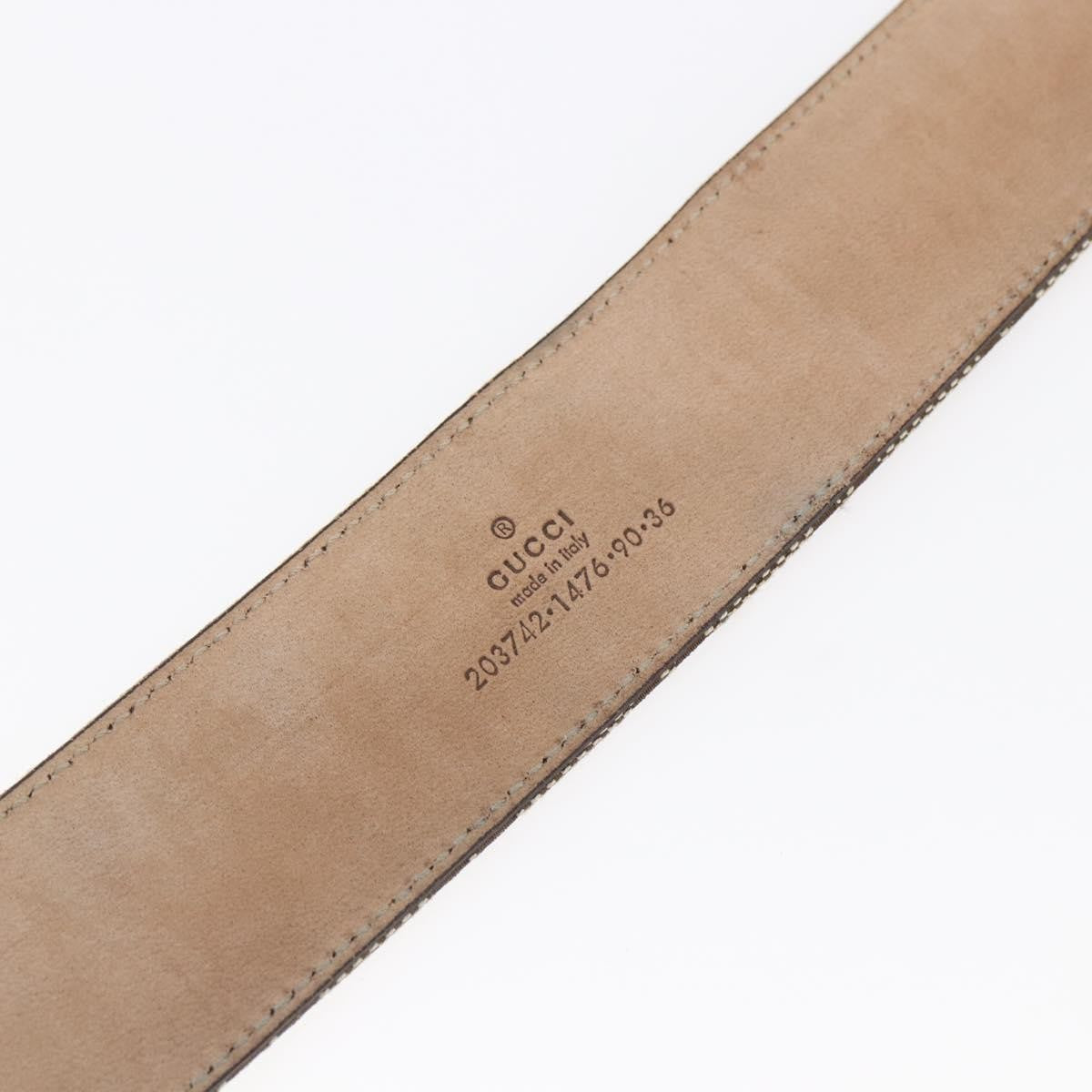 Gucci G Buckle Belt Leather, BEIGE, CANVAS, Belts