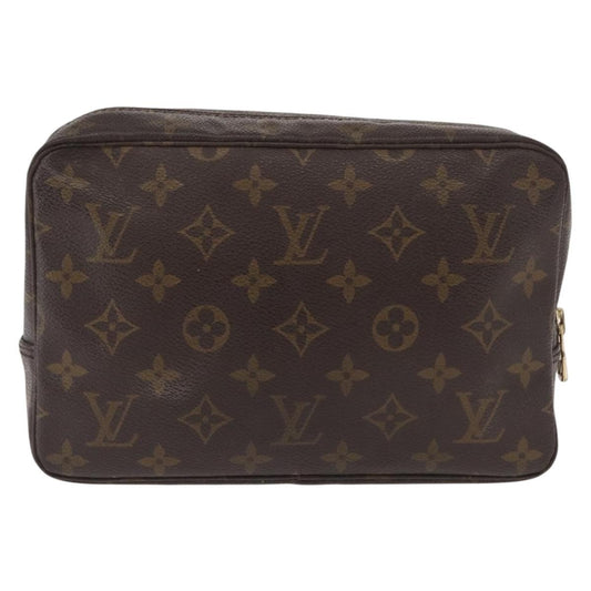 Louis Vuitton Trousse Toilette Monogram Canvas, BROWN, CANVAS, Clutche & pouche