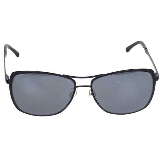 Chanel Logo CC Sunglasses Plastic, Black, Plastic, Sunglasses