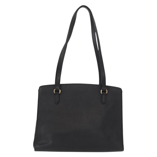 Valentino Garavani Vintage shoulder bag Leather, BLACK, LEATHER, Shoulder bag