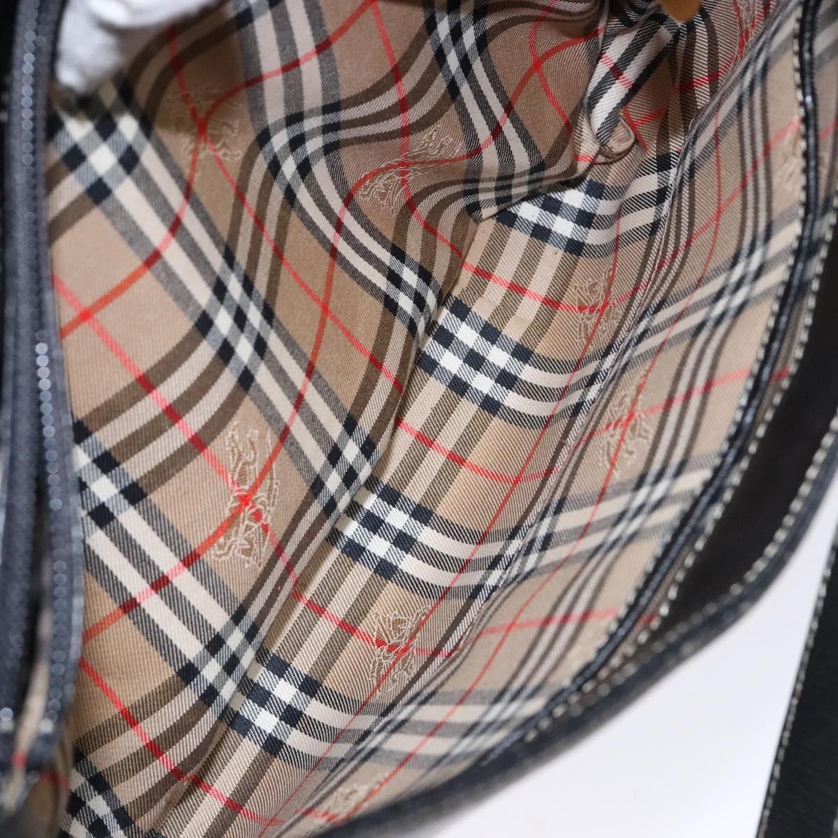 Burberry Shoulder Bag Leather, BLACK, LEATHER, Shoulder bag