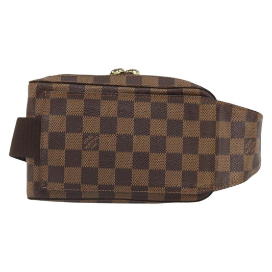 Louis Vuitton Geronimos Waist Bag Damier, BROWN, CANVAS, Shoulder bag