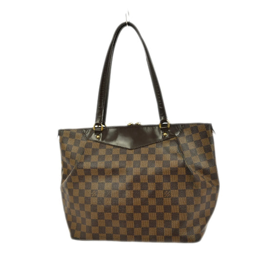Louis Vuitton Westminster Handbag Damier, BROWN, CANVAS, Shoulder bag