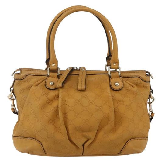 Gucci Sukey Top Handle Satchel Guccissima Leather, BROWN, LEATHER, Tote bag