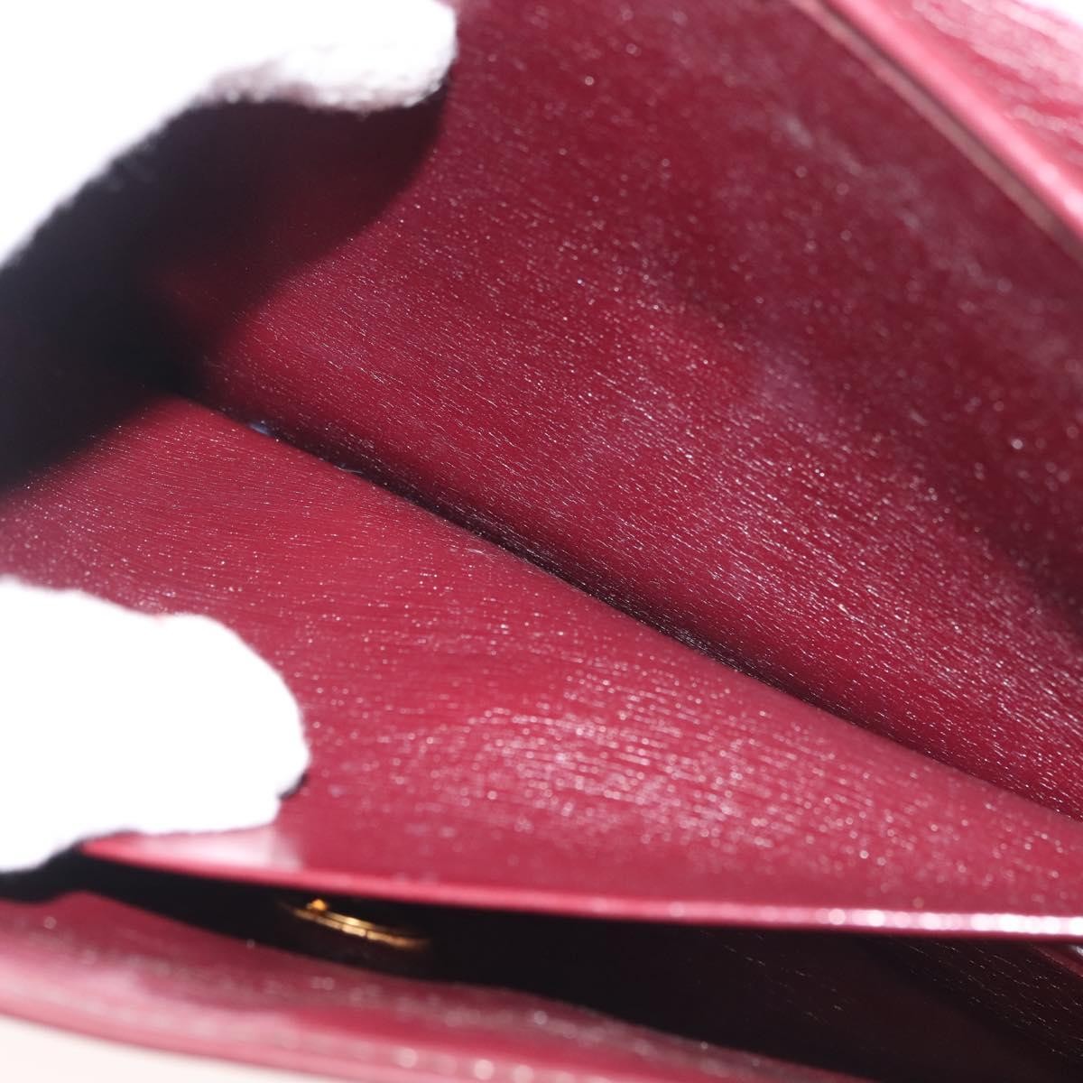 Christian Dior Vintage Trotter Flap Shoulder Bag Canvas, RED, CANVAS, Shoulder bag