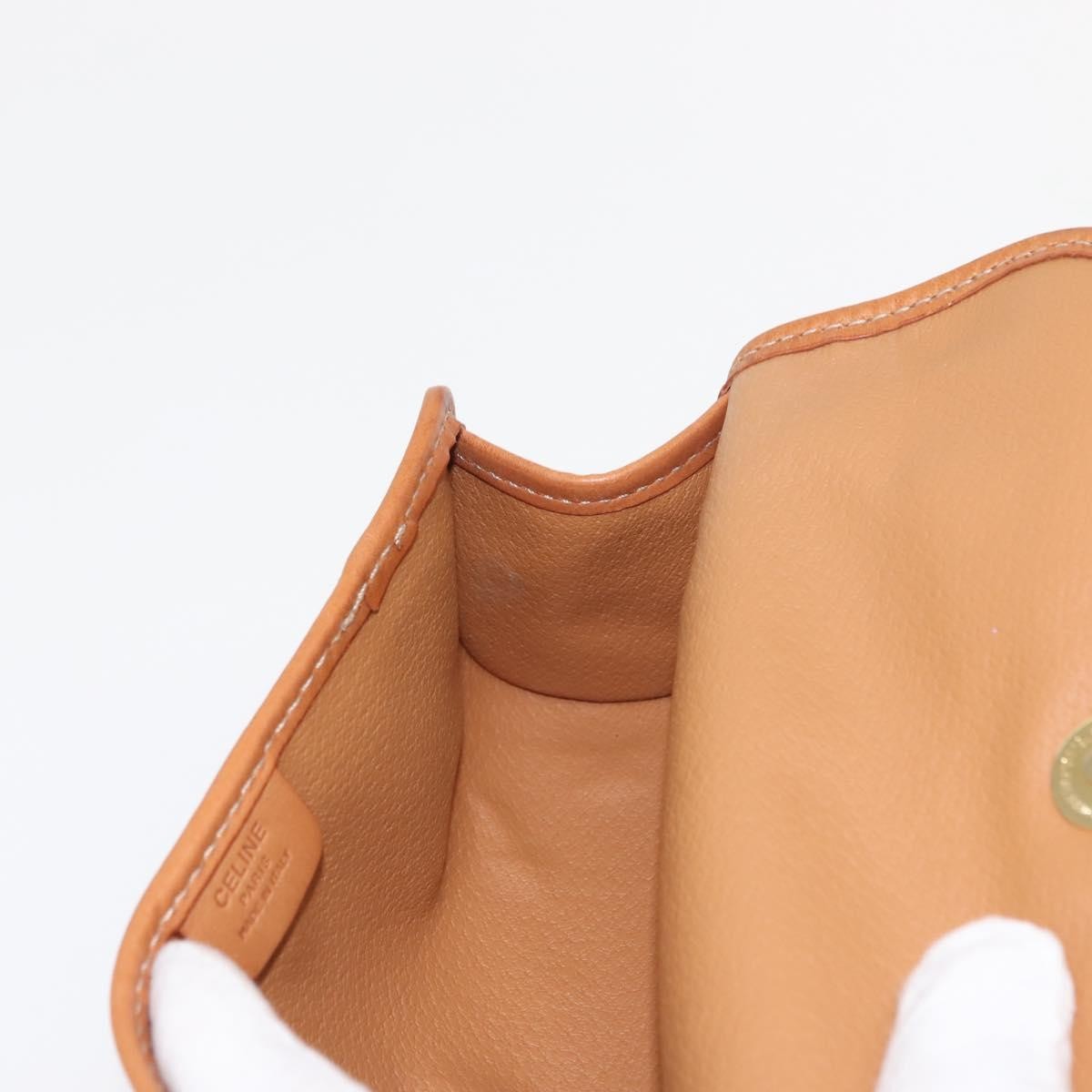 Celine Macadam Pochette Canvas and Leather, BROWN, CANVAS, Clutche & pouche