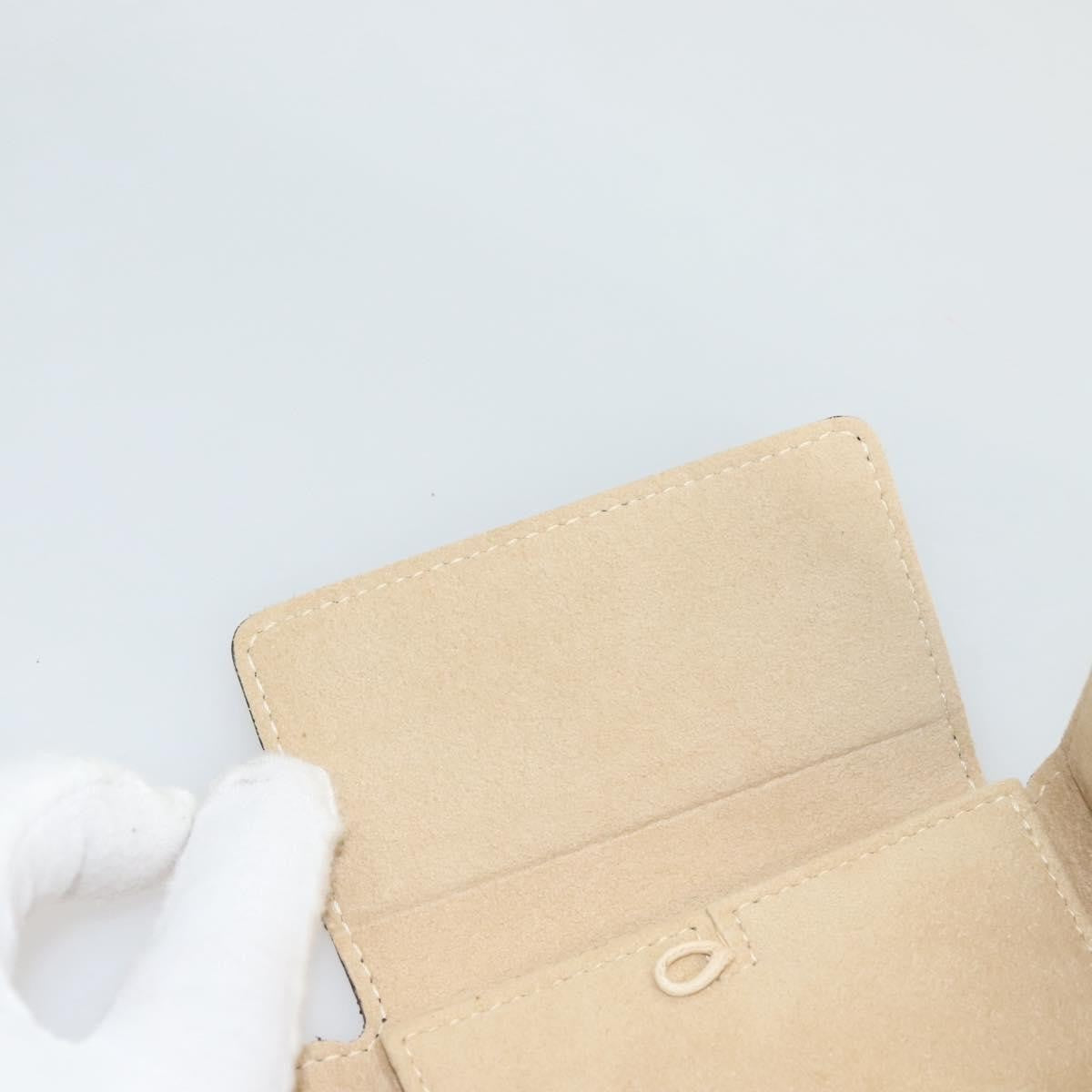 Louis Vuitton CASE JEWELRY BOX Canvas, BROWN, CANVAS, Wallets