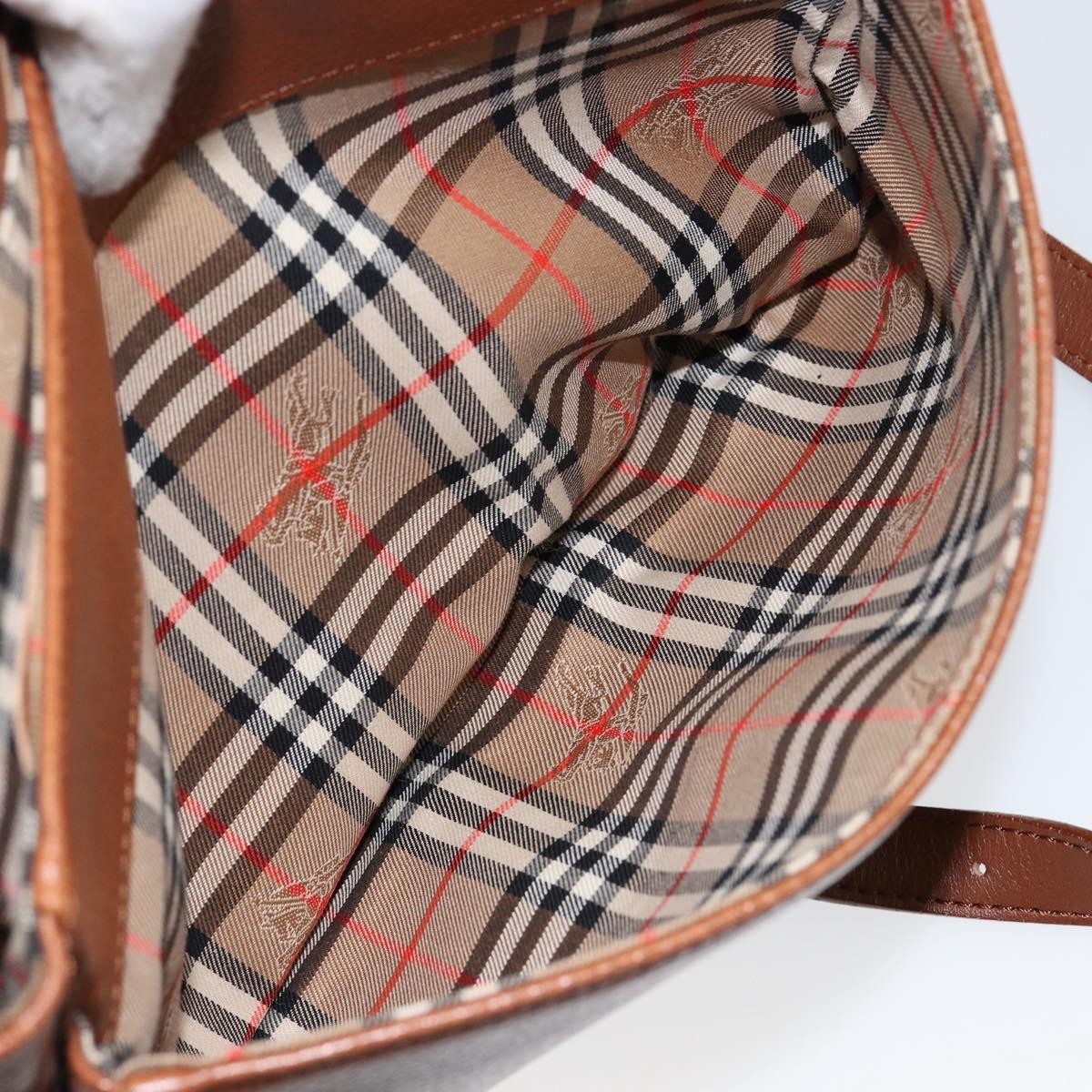 Burberry Flap Shoulder Bag Leather, BEIGE, LEATHER, Shoulder bag