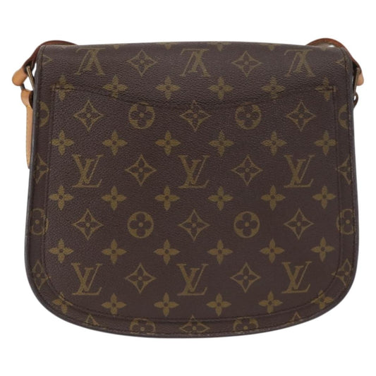 Louis Vuitton Saint Cloud Handbag Monogram Canvas, BROWN, CANVAS, Shoulder bag