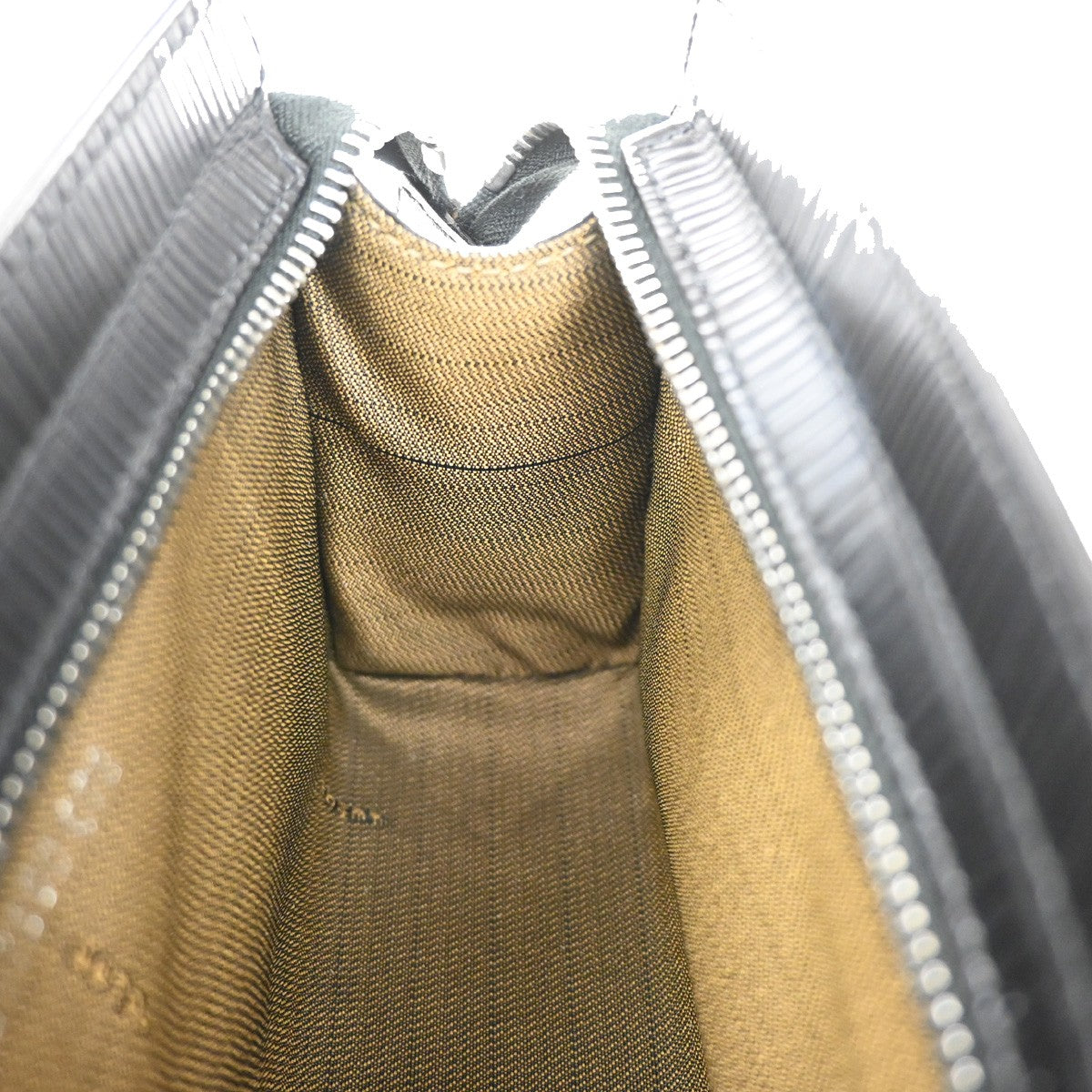 Fendi FENDI Logo Clutch Leather, BLACK, LEATHER, Clutche & pouche