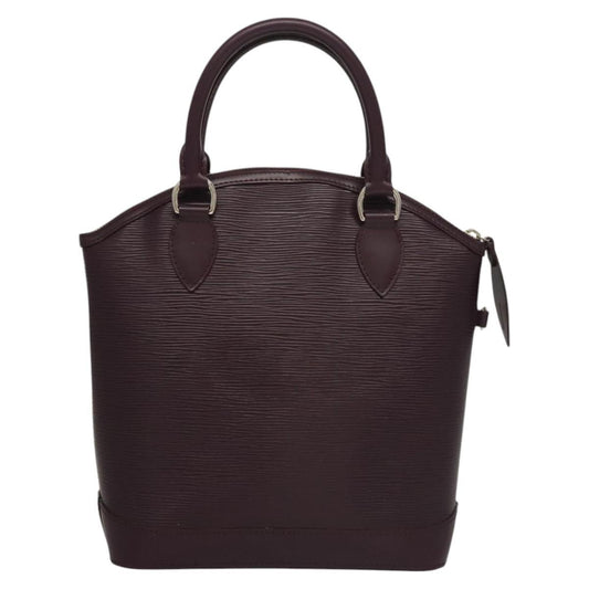Louis Vuitton Lockit Handbag Epi Leather, PURPLE, LEATHER, Handbag