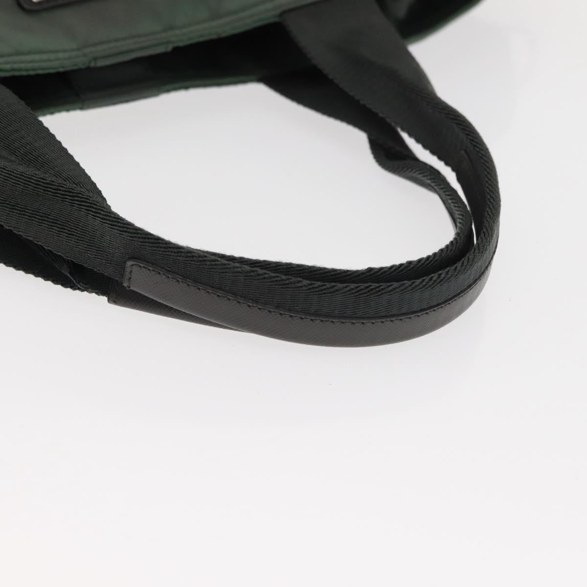 Prada Vela Convertible Tote Tessuto, Khaki, Nylon, Tote Bag
