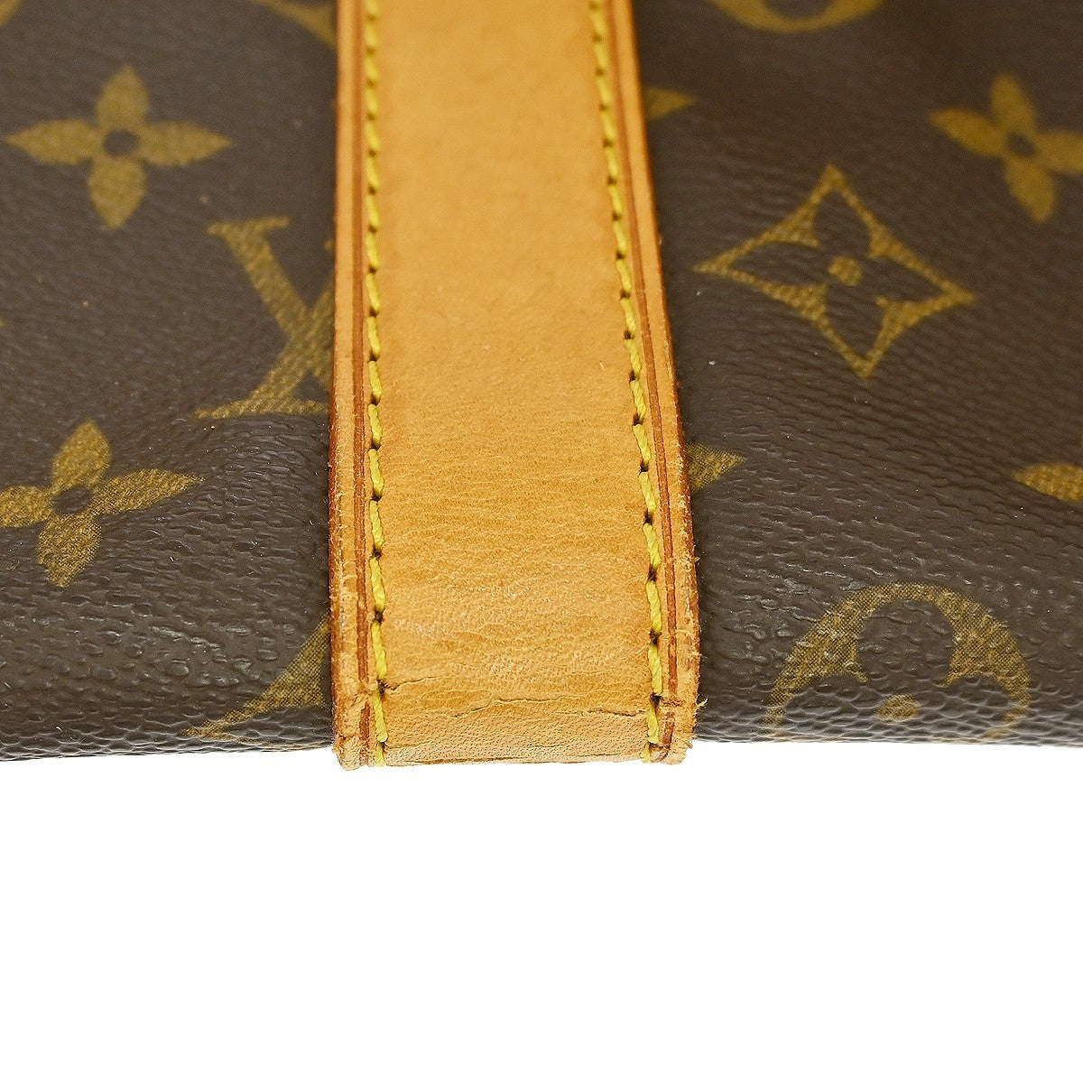 Louis Vuitton Keepall Bag Monogram Canvas, Brown, Canvas, Travel Bag