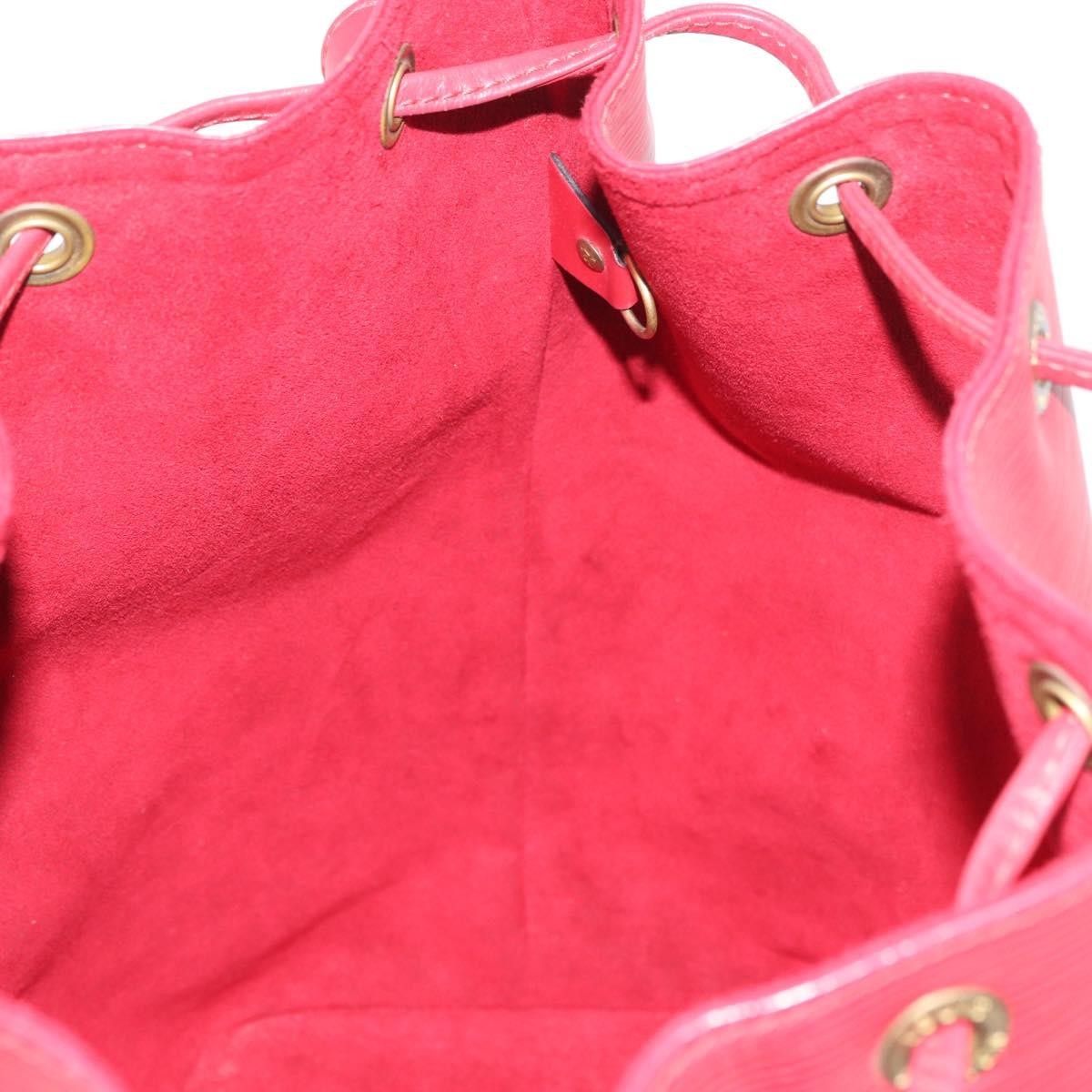 Louis Vuitton Noe Handbag Epi Leather, Red, Leather, Shoulder Bag