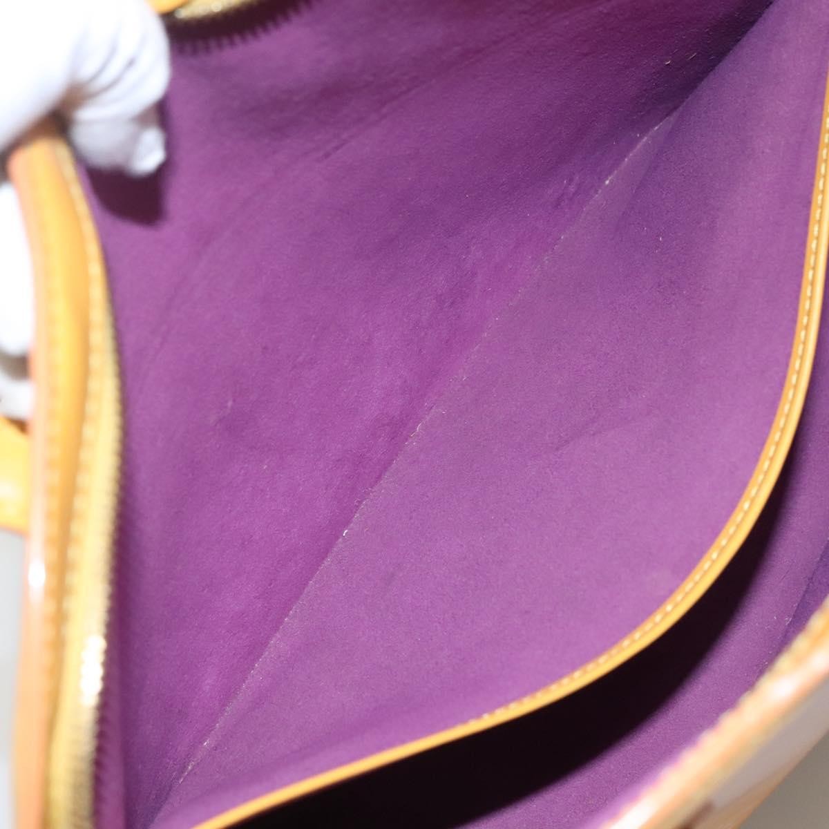 Louis Vuitton Lussac Handbag Epi Leather, YELLOW, LEATHER, Shoulder bag