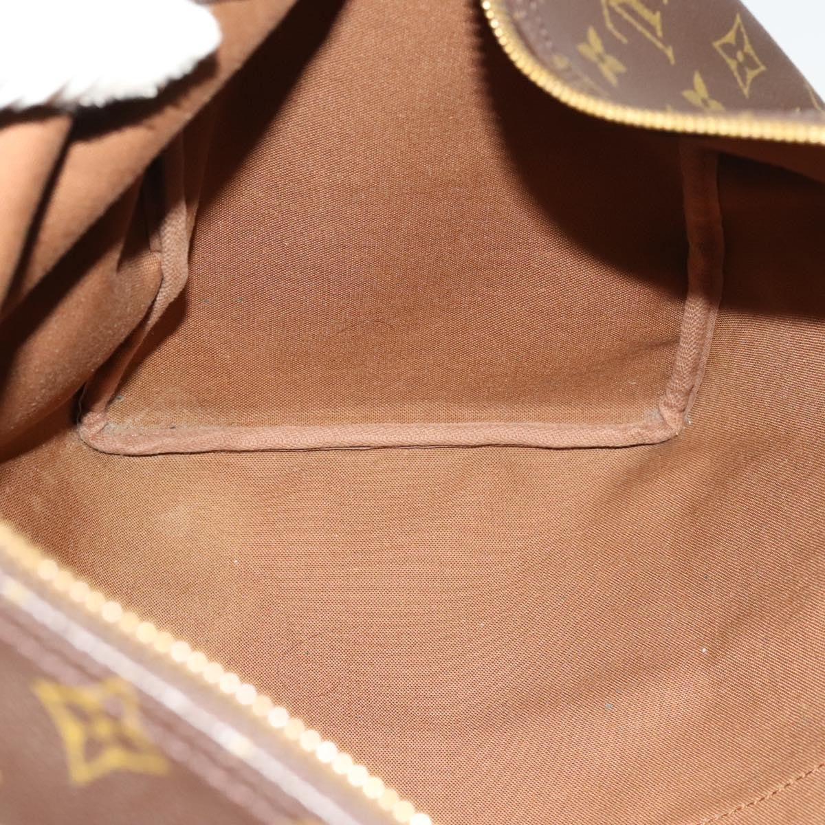 Louis Vuitton Keepall Bag Monogram Canvas, BROWN, CANVAS, Travel bag