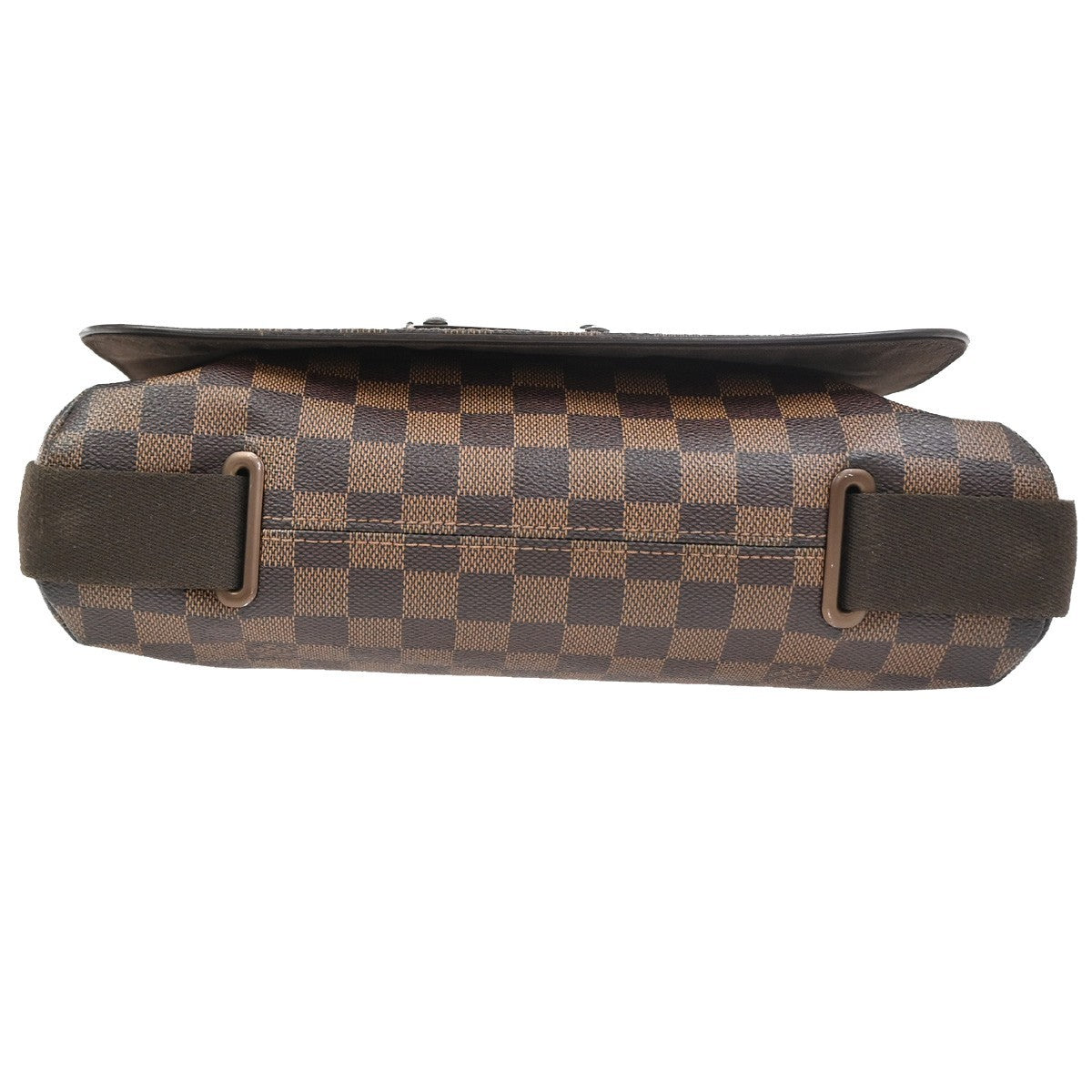 Louis Vuitton Brooklyn Handbag Damier, Brown, Canvas, Shoulder Bag