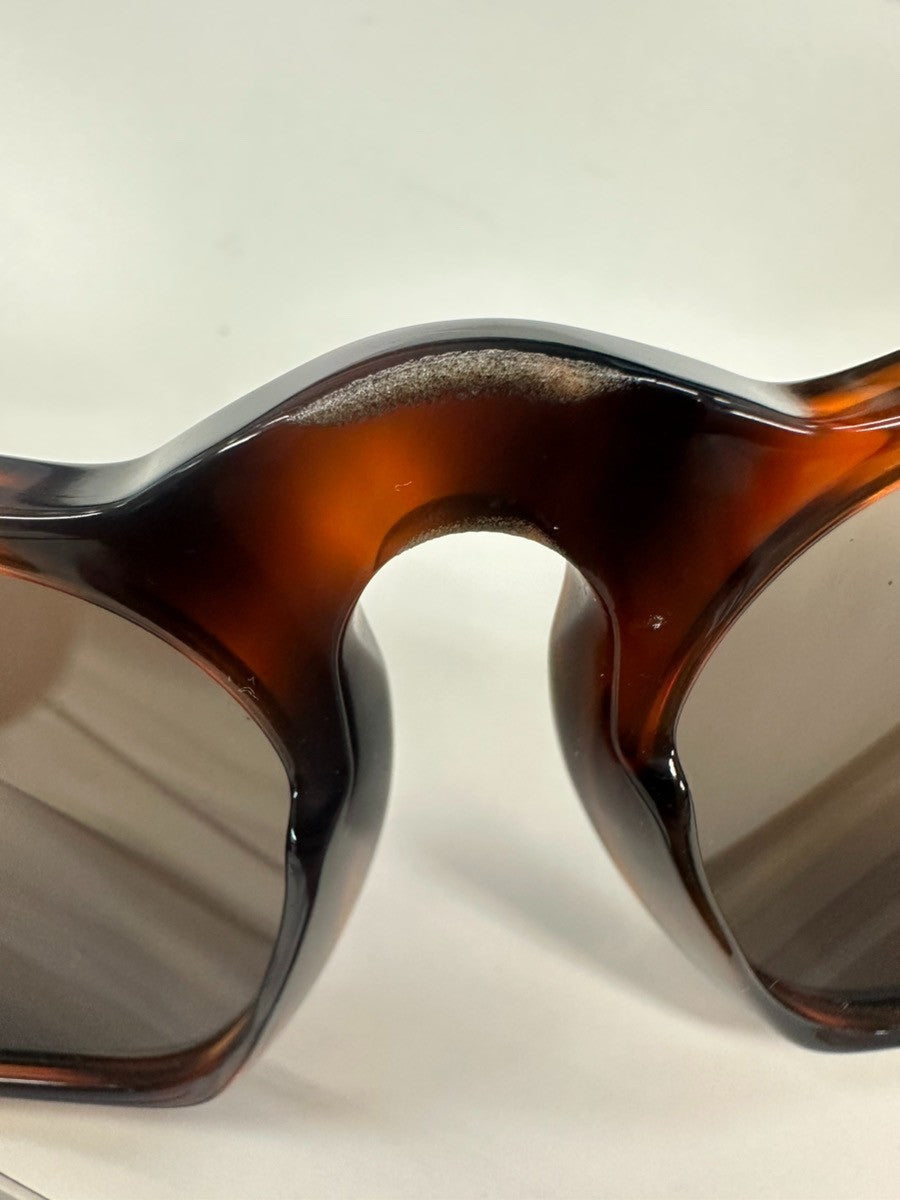 Chanel Logo CC Sunglasses Plastic, Brown, Plastic, Sunglasses