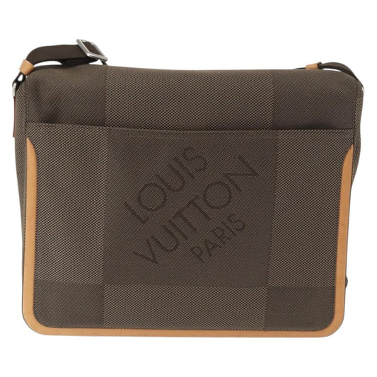 Louis Vuitton Terre Messenger Bag Damier Geant Canvas, BROWN, CANVAS, Shoulder bag