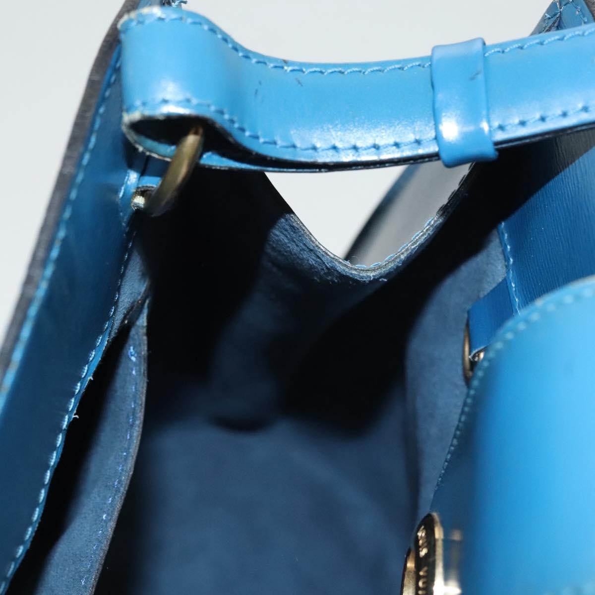 Louis Vuitton Cluny Shoulder Bag Epi Leather, BLUE, LEATHER, Shoulder bag