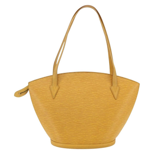 Louis Vuitton Saint Jacques Handbag Epi Leather, Yellow, Leather, Shoulder Bag