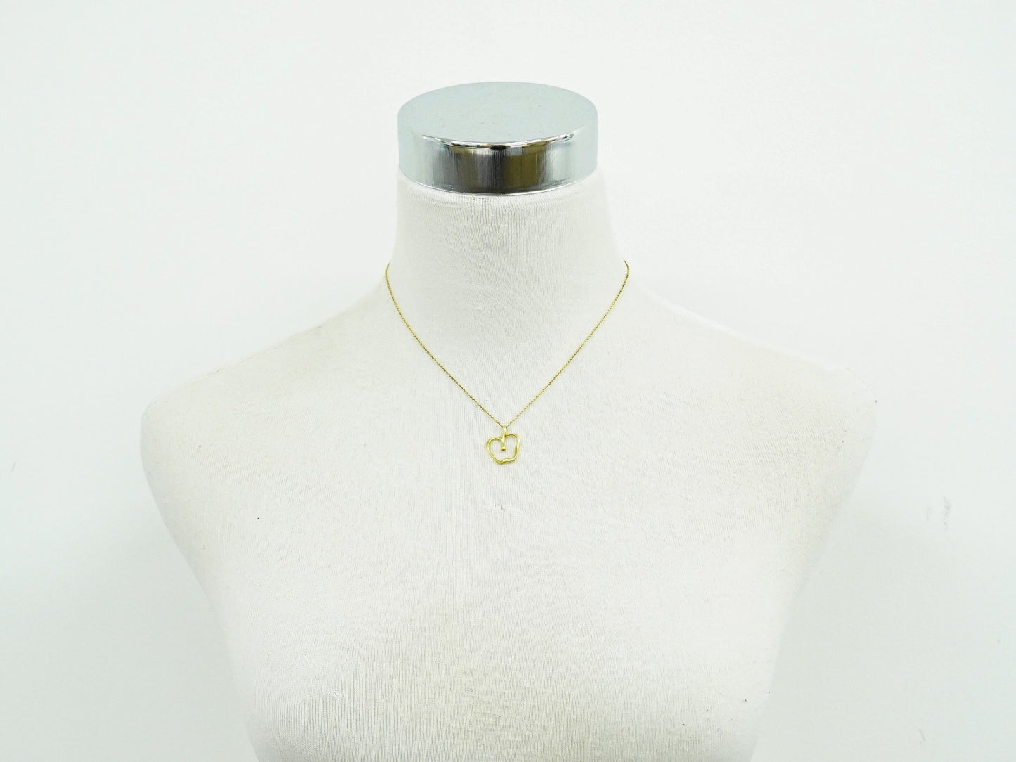 Tiffany & Co. Elsa Peretti Apple Pendant Necklace 18K Yellow Gold, GOLD, YELLOW_GOLD, Necklace