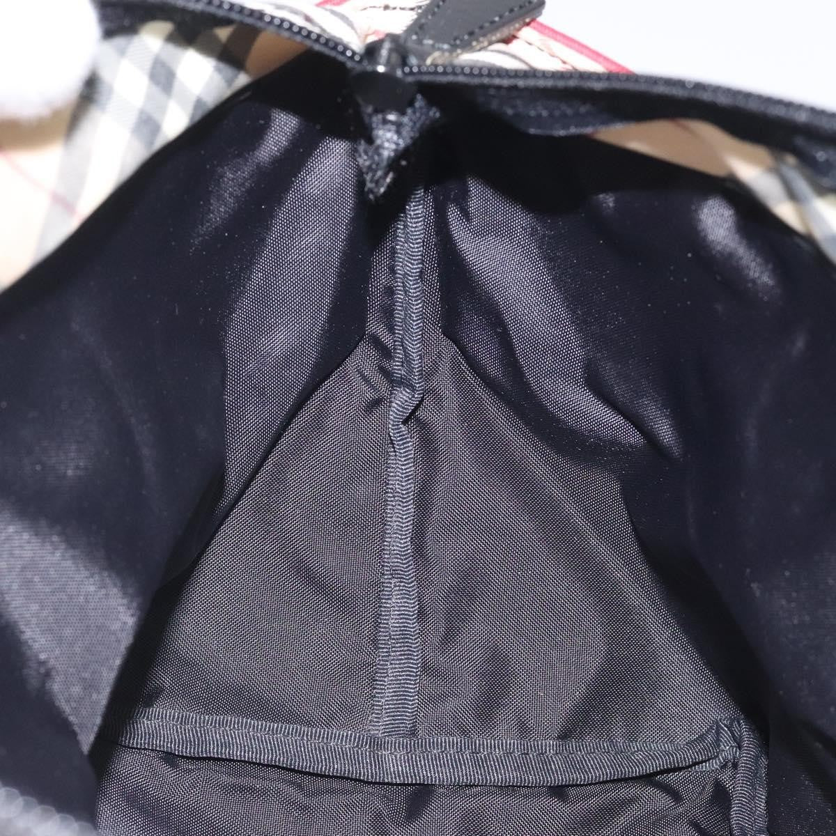 Burberry Nova Check Tote Nylon, RED, NYLON, Tote bag