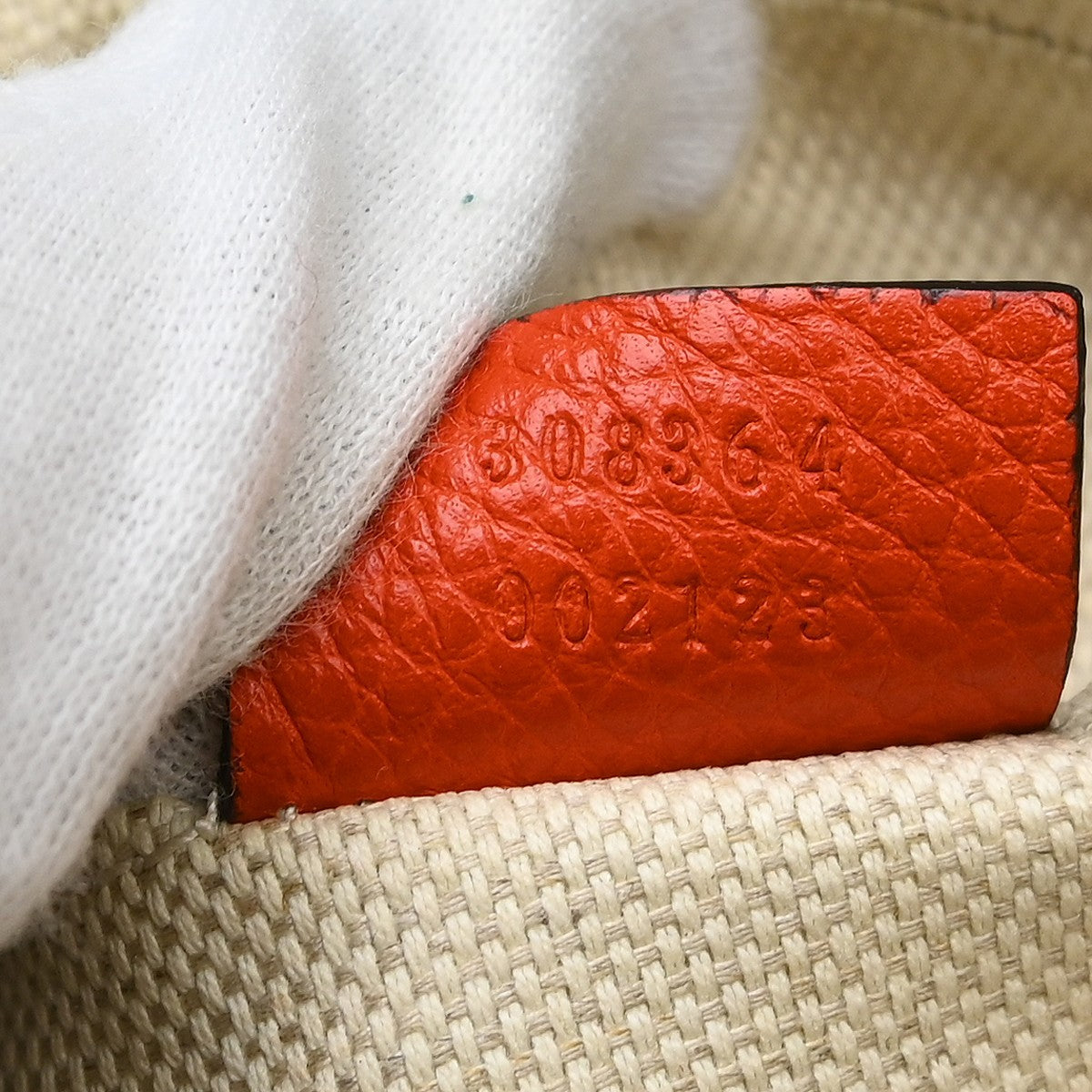 Gucci Soho Chain Crossbody Bag Leather, Orange, Leather, Shoulder Bag